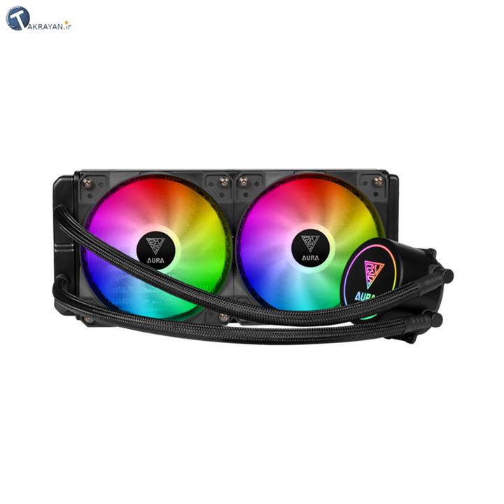 خنک کننده گیم دیاس AURA GL240 RGB GAMDIAS AURA GL240 All-in-One RGB Liquid Cooler